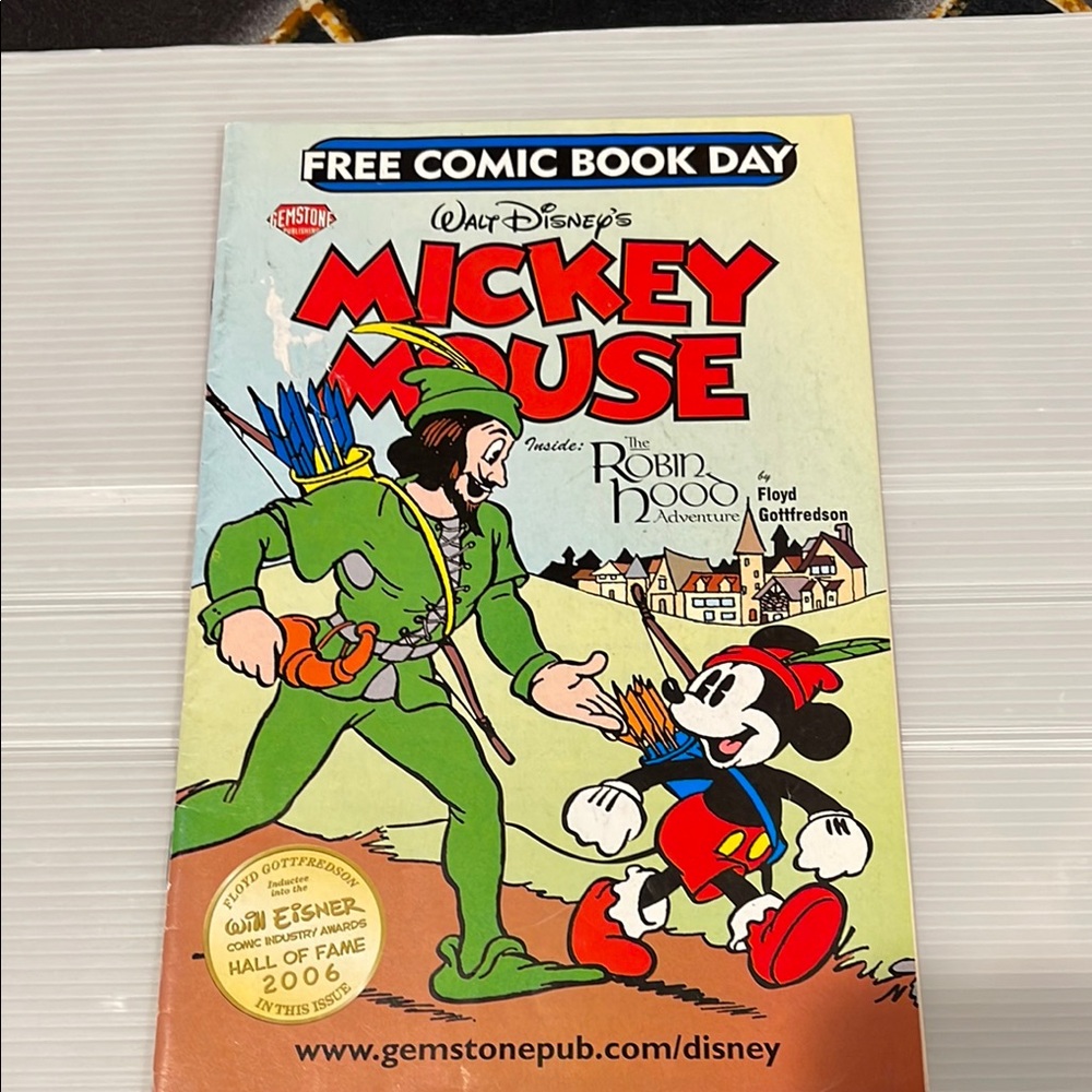 Disney Mickey Mouse and Robin Hood Comic Book
